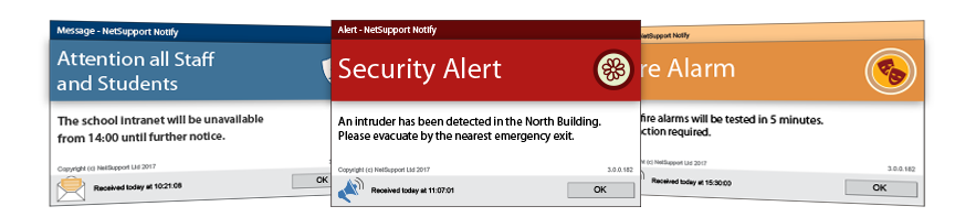 notify alert